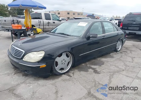 2000 Mercedes-Benz S 430 from USA, damaged, VIN WDBNG70J1YA091528